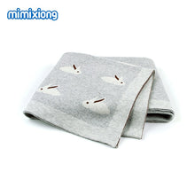 Load image into Gallery viewer, Baby Blankets Knitted Newborn Swaddle Stroller Bedding Wrap Cartoon Alpaca Infantil Boys Girls Receiving Blanket Children Quilts