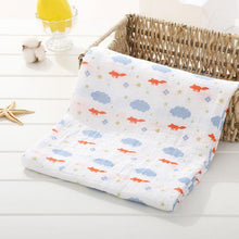 Load image into Gallery viewer, Muslin Baby Blankets Swaddles Newborn Photography Accessories Soft Swaddle Wrap Organic Cotton Baby Bedding Bath Towel Swaddle