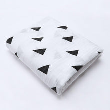 Load image into Gallery viewer, Muslin Baby Blankets Swaddles Newborn Photography Accessories Soft Swaddle Wrap Organic Cotton Baby Bedding Bath Towel Swaddle
