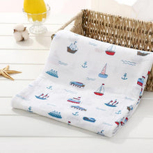 Load image into Gallery viewer, Muslin Baby Blankets Swaddles Newborn Photography Accessories Soft Swaddle Wrap Organic Cotton Baby Bedding Bath Towel Swaddle