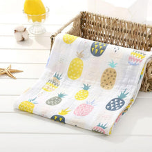 Load image into Gallery viewer, Muslin Baby Blankets Swaddles Newborn Photography Accessories Soft Swaddle Wrap Organic Cotton Baby Bedding Bath Towel Swaddle
