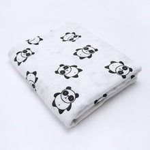 Load image into Gallery viewer, Muslin Baby Blankets Swaddles Newborn Photography Accessories Soft Swaddle Wrap Organic Cotton Baby Bedding Bath Towel Swaddle