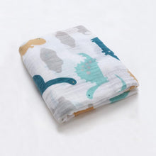 Load image into Gallery viewer, Muslin Baby Blankets Swaddles Newborn Photography Accessories Soft Swaddle Wrap Organic Cotton Baby Bedding Bath Towel Swaddle
