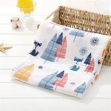 Load image into Gallery viewer, Muslin Baby Blankets Swaddles Newborn Photography Accessories Soft Swaddle Wrap Organic Cotton Baby Bedding Bath Towel Swaddle