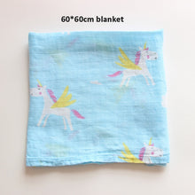 Load image into Gallery viewer, Muslin Baby Blankets Swaddles Newborn Photography Accessories Soft Swaddle Wrap Organic Cotton Baby Bedding Bath Towel Swaddle