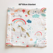Load image into Gallery viewer, Muslin Baby Blankets Swaddles Newborn Photography Accessories Soft Swaddle Wrap Organic Cotton Baby Bedding Bath Towel Swaddle