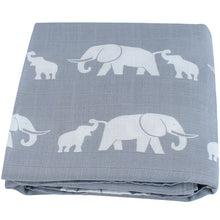 Load image into Gallery viewer, 120x120cm Bamboo Cotton Soft Baby Swaddle Muslin Wrap Infant Baby Bedding Sheet Baby Wrap Sleeping Bag