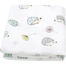 Load image into Gallery viewer, 120x120cm Bamboo Cotton Soft Baby Swaddle Muslin Wrap Infant Baby Bedding Sheet Baby Wrap Sleeping Bag