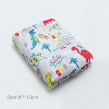 Load image into Gallery viewer, Muslin Baby Blankets Swaddles Newborn Photography Accessories Soft Swaddle Wrap Organic Cotton Baby Bedding Bath Towel Swaddle