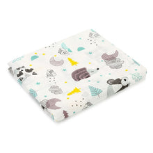 Load image into Gallery viewer, Muslin Baby Blankets Swaddles Newborn Photography Accessories Soft Swaddle Wrap Organic Cotton Baby Bedding Bath Towel Swaddle