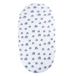 Bassinet Sheet Set-1 Pack Ultra Soft Stretchy Craddle Sheets ,Fit for Bassinet Mattress Pad Cover, Unisex Boys & Girls