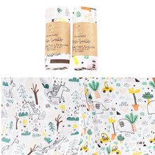 Load image into Gallery viewer, 2 pieces/pack  Kangobaby muslin baby swaddle Blanket Newborn Baby Bath Towel Swaddle Blankets Multi Designs Functions Baby Wrap

