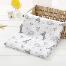 Load image into Gallery viewer, Muslin Baby Blankets Swaddles Newborn Photography Accessories Soft Swaddle Wrap Organic Cotton Baby Bedding Bath Towel Swaddle
