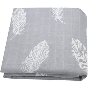 120x120cm Bamboo Cotton Soft Baby Swaddle Muslin Wrap Infant Baby Bedding Sheet Baby Wrap Sleeping Bag
