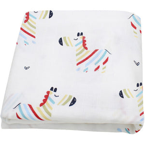 120x120cm Bamboo Cotton Soft Baby Swaddle Muslin Wrap Infant Baby Bedding Sheet Baby Wrap Sleeping Bag