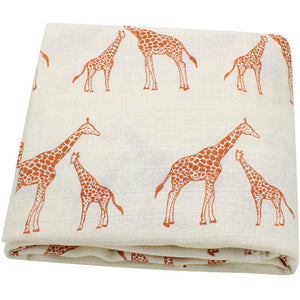 120x120cm Bamboo Cotton Soft Baby Swaddle Muslin Wrap Infant Baby Bedding Sheet Baby Wrap Sleeping Bag