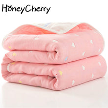 Load image into Gallery viewer, Baby Quilt Newborn Comforter Baby Six-layer Gauze Bath Towel For Children Baby Blankets(size 80*80)
