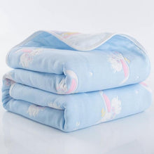 Load image into Gallery viewer, Baby Quilt Newborn Comforter Baby Six-layer Gauze Bath Towel For Children Baby Blankets(size 80*80)
