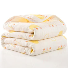 Load image into Gallery viewer, Baby Quilt Newborn Comforter Baby Six-layer Gauze Bath Towel For Children Baby Blankets(size 80*80)

