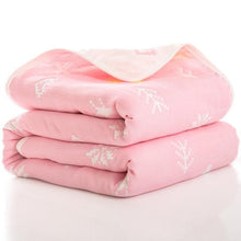Load image into Gallery viewer, Baby Quilt Newborn Comforter Baby Six-layer Gauze Bath Towel For Children Baby Blankets(size 80*80)
