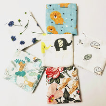 Load image into Gallery viewer, 60*60cm Muslin Bamboo Cotton Baby Blanket Baby Newborn Blankets Newborn Swaddle Wrap Burp Cloths Towel Pielucha dropshipping
