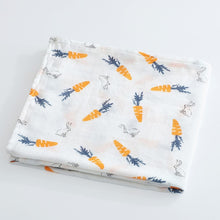 Load image into Gallery viewer, 4Pcs/Lot Muslin 100% Cotton Baby Bed Sheet Baby Swaddles Soft Newborns Blankets Blankets Muslin Diapers Swaddle Bed Wrap Sheet
