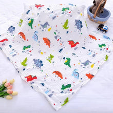 Load image into Gallery viewer, Baby Blanket Bath Towel Bamboo Swaddle Blanket Diaper Gauze Muslin Blanket 120 Baby Blankets Newborn Blanket Swaddle Cotton
