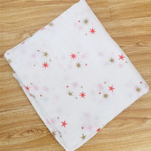 Load image into Gallery viewer, Baby Blanket Bath Towel Bamboo Swaddle Blanket Diaper Gauze Muslin Blanket 120 Baby Blankets Newborn Blanket Swaddle Cotton
