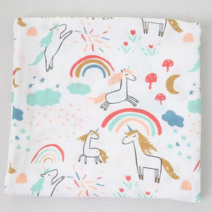 Bamboo Baby Blanket Baby Girl Swaddle Wrap Newborn Baby Bath Towel Stroller Sleep Cover Muselina Bebe Algodon 120x120cm