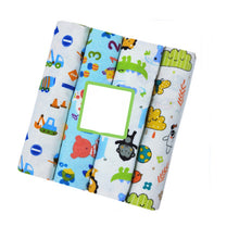 Load image into Gallery viewer, 4Pcs/Lot Muslin 100% Cotton Baby Bed Sheet Baby Swaddles Soft Newborns Blankets Blankets Muslin Diapers Swaddle Bed Wrap Sheet
